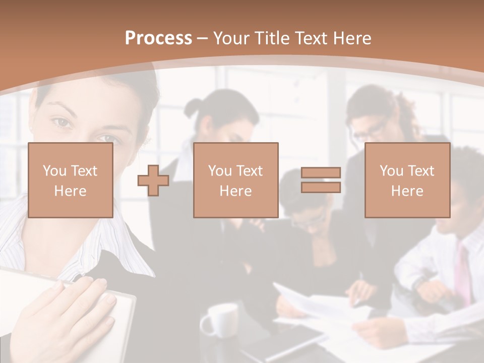 Leader Confident Environment PowerPoint Template