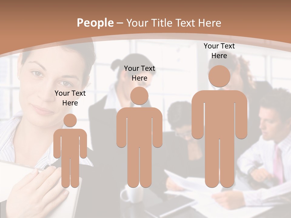 Leader Confident Environment PowerPoint Template