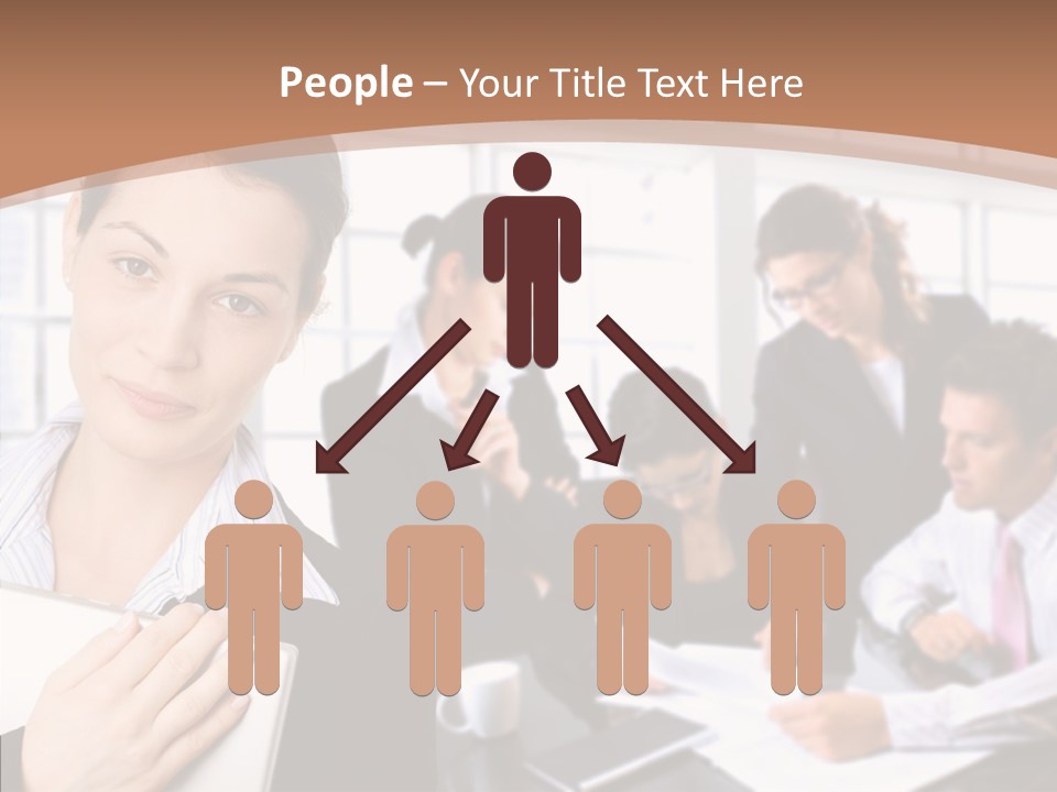 Leader Confident Environment PowerPoint Template