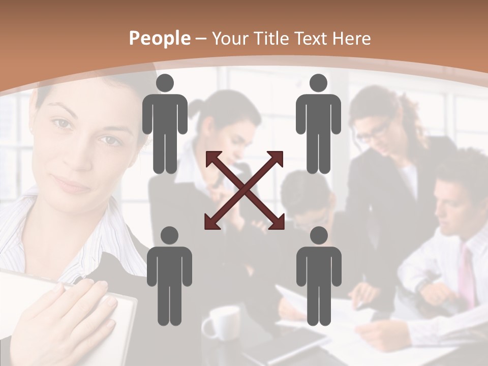 Leader Confident Environment PowerPoint Template