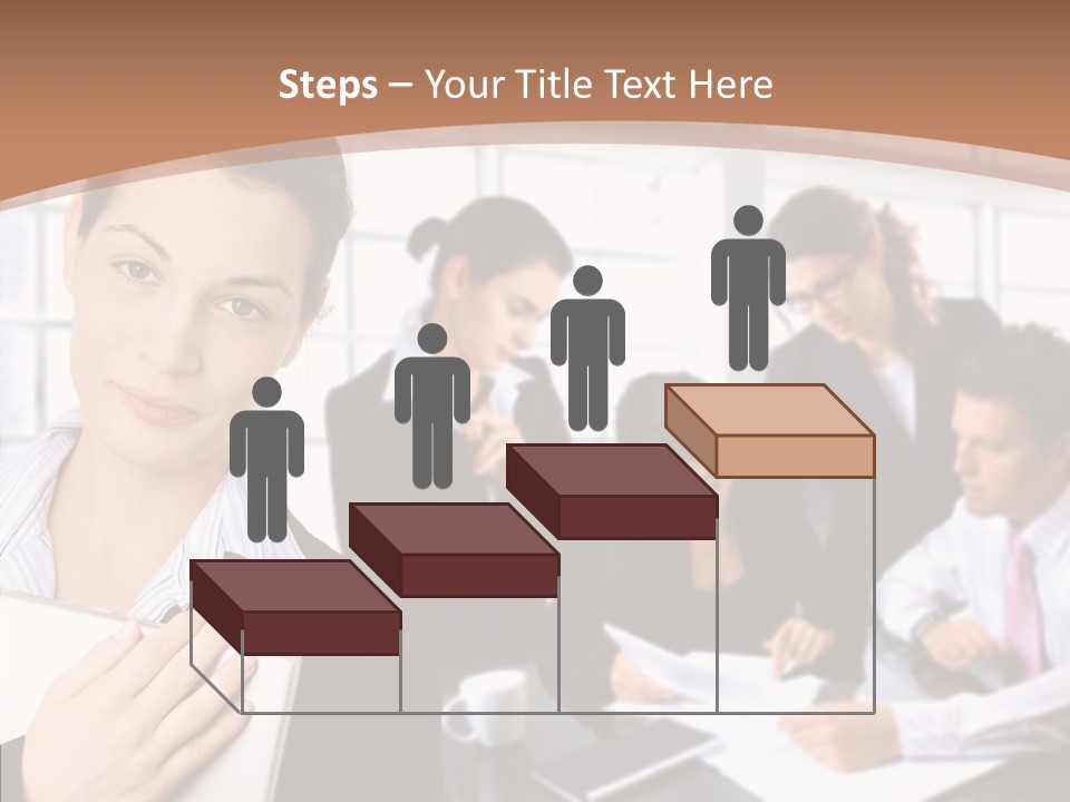 Leader Confident Environment PowerPoint Template