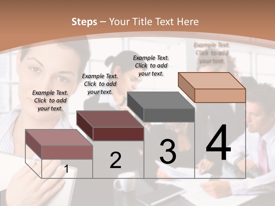 Leader Confident Environment PowerPoint Template