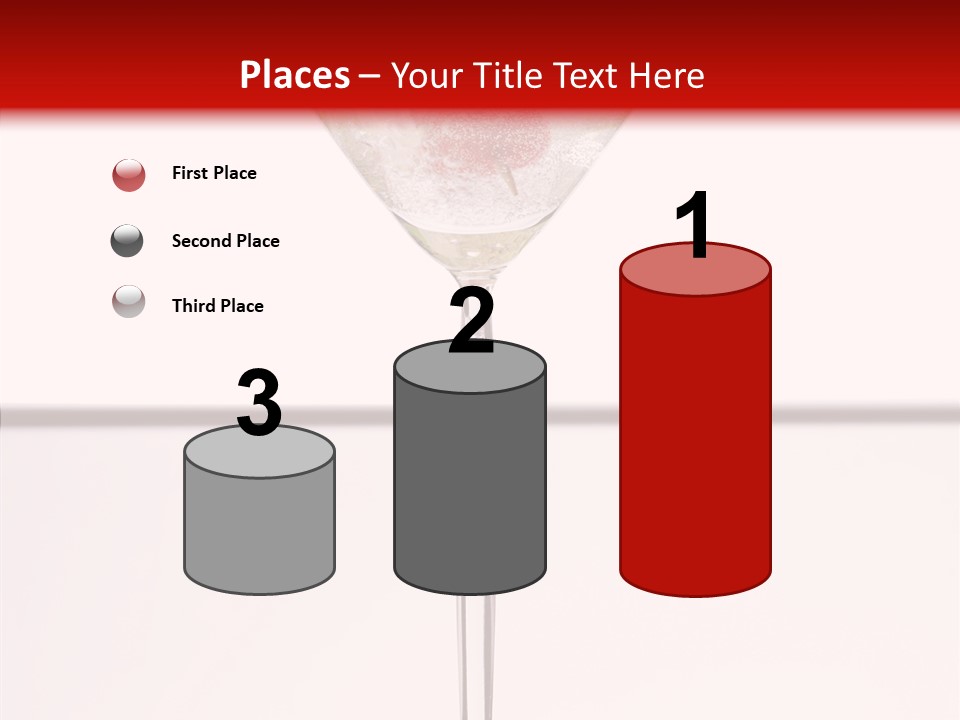 Liquid Drink Cocktail PowerPoint Template