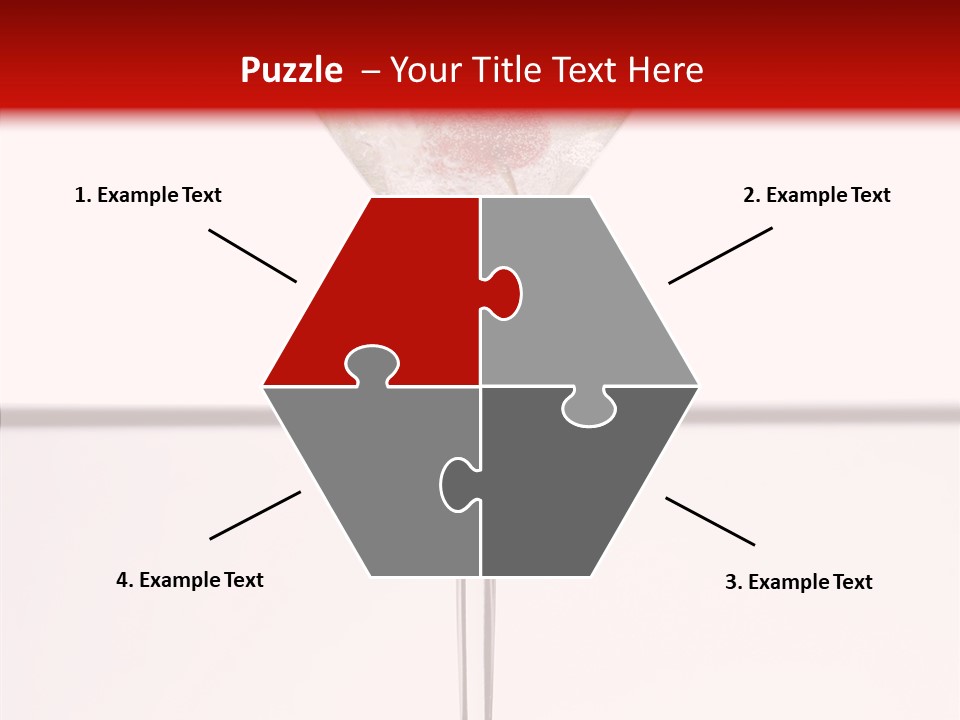 Liquid Drink Cocktail PowerPoint Template