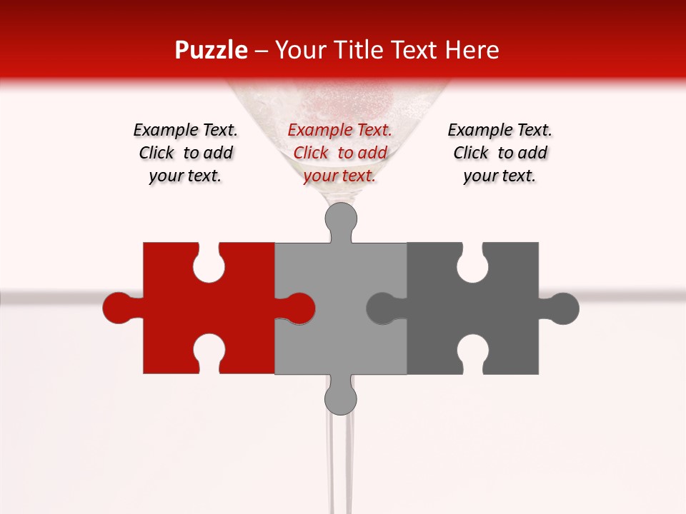 Liquid Drink Cocktail PowerPoint Template