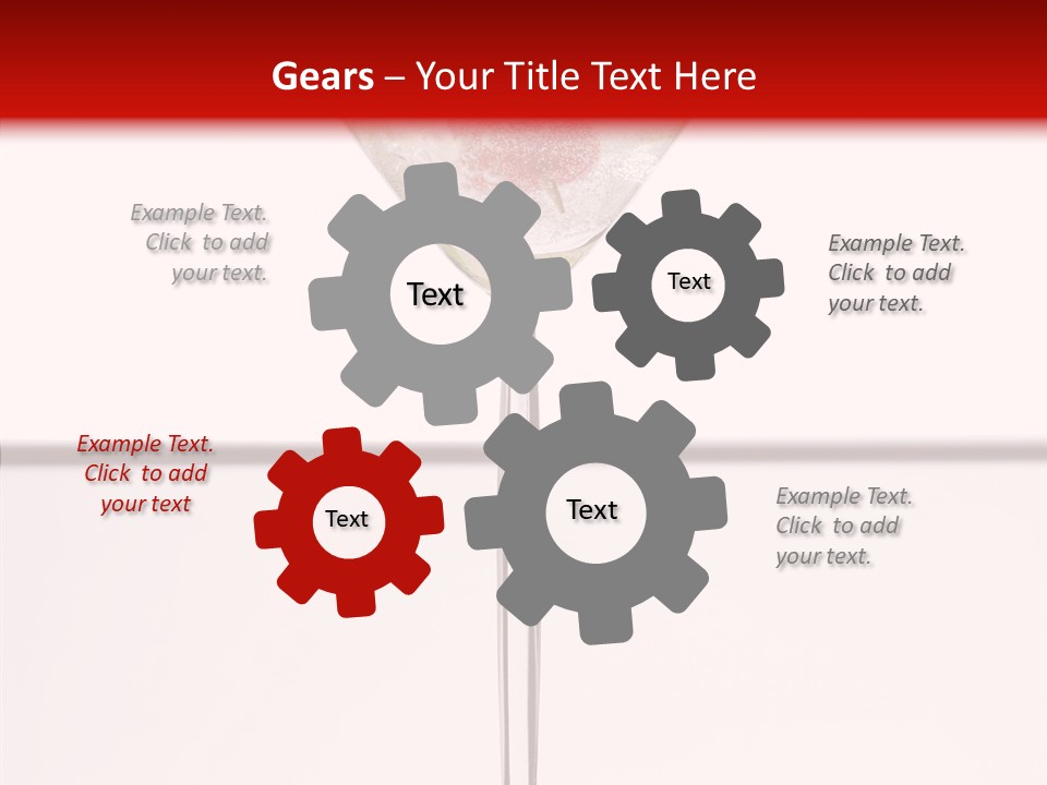 Liquid Drink Cocktail PowerPoint Template