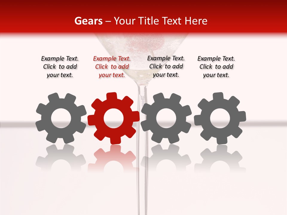 Liquid Drink Cocktail PowerPoint Template