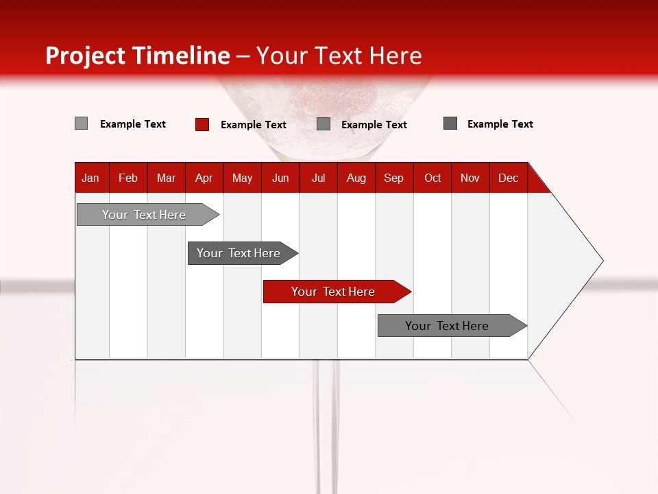 Liquid Drink Cocktail PowerPoint Template