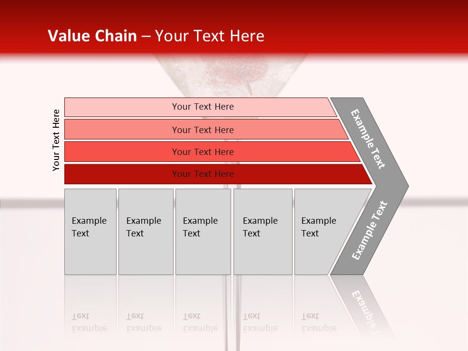 Liquid Drink Cocktail PowerPoint Template