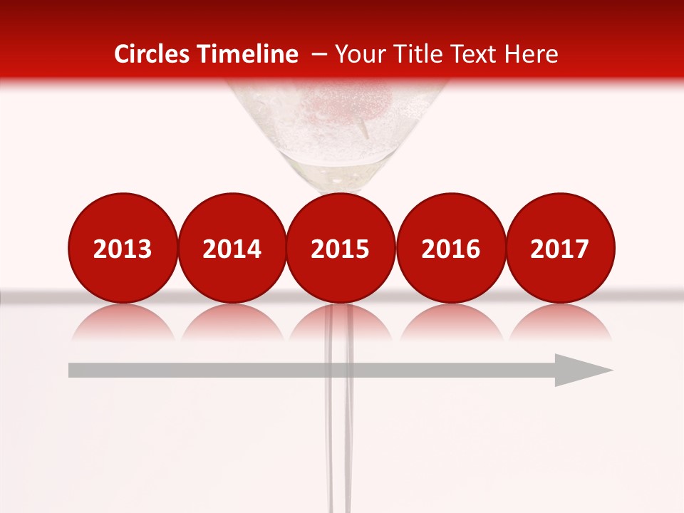 Liquid Drink Cocktail PowerPoint Template