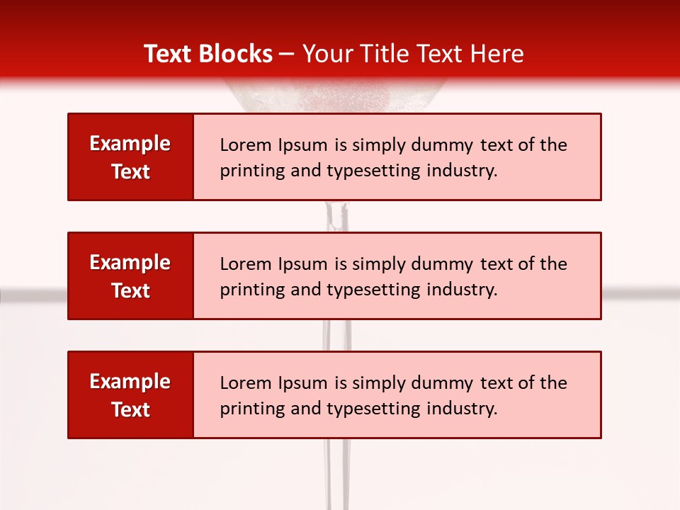 Liquid Drink Cocktail PowerPoint Template