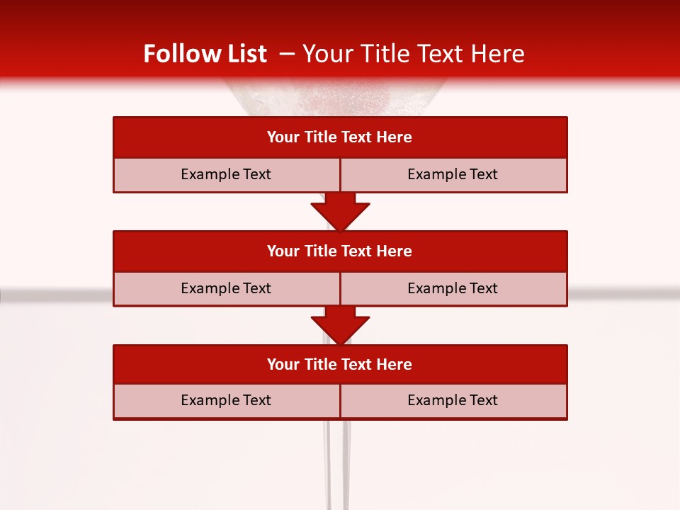 Liquid Drink Cocktail PowerPoint Template