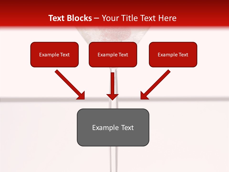 Liquid Drink Cocktail PowerPoint Template
