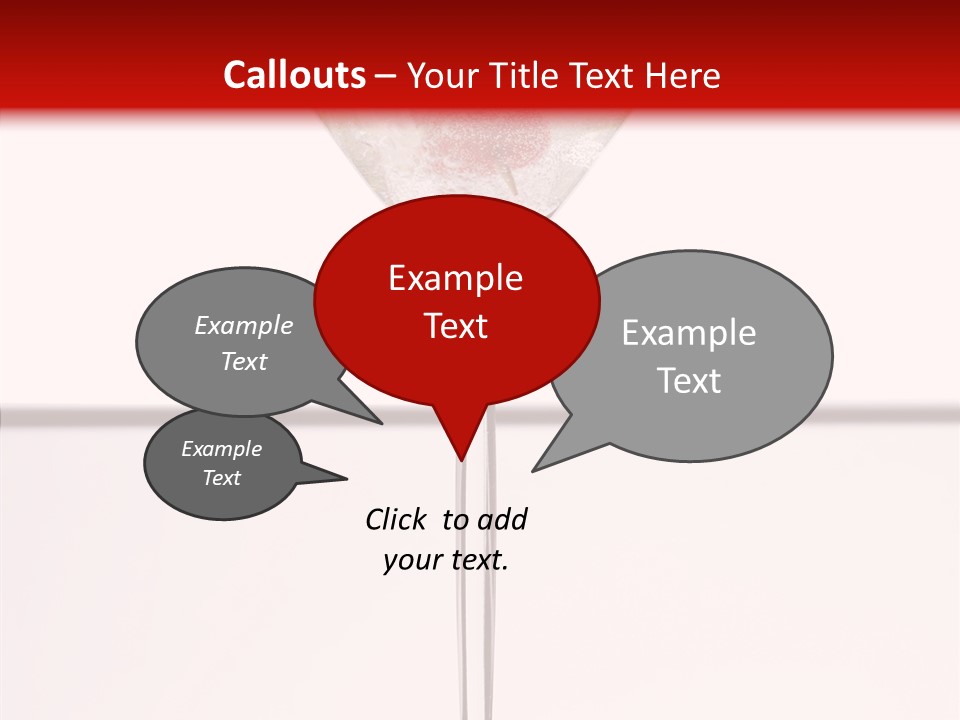 Liquid Drink Cocktail PowerPoint Template