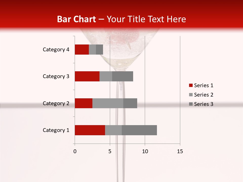 Liquid Drink Cocktail PowerPoint Template