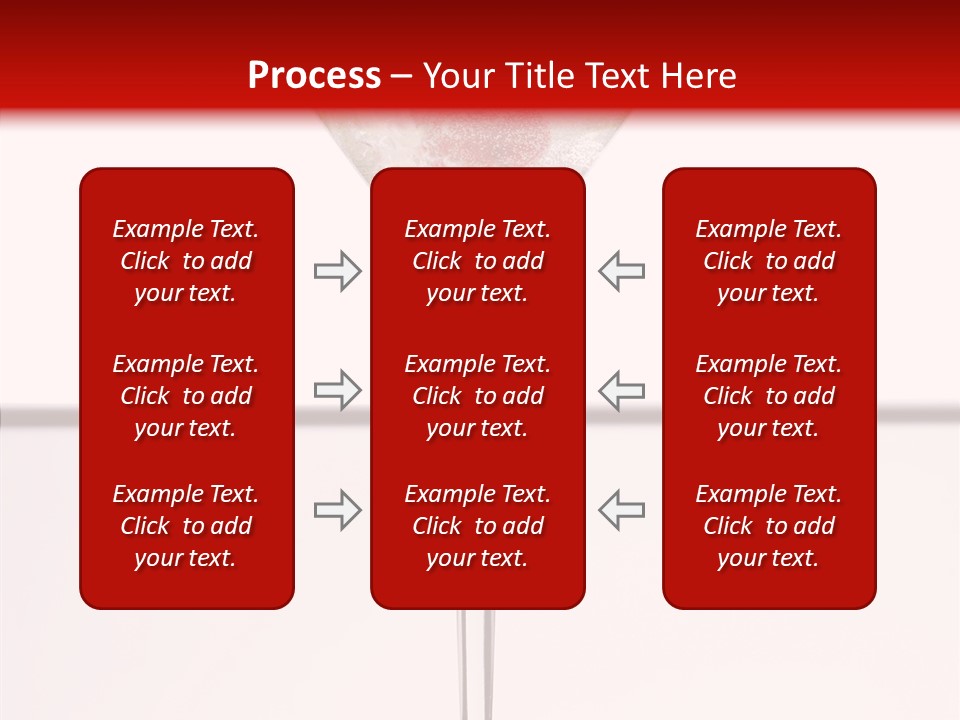 Liquid Drink Cocktail PowerPoint Template