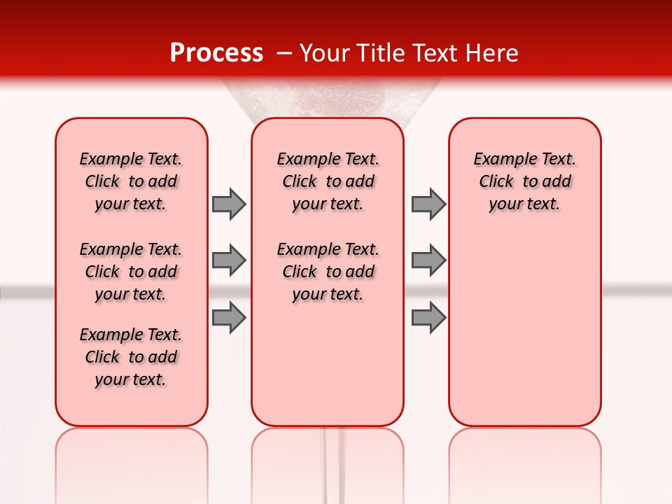 Liquid Drink Cocktail PowerPoint Template