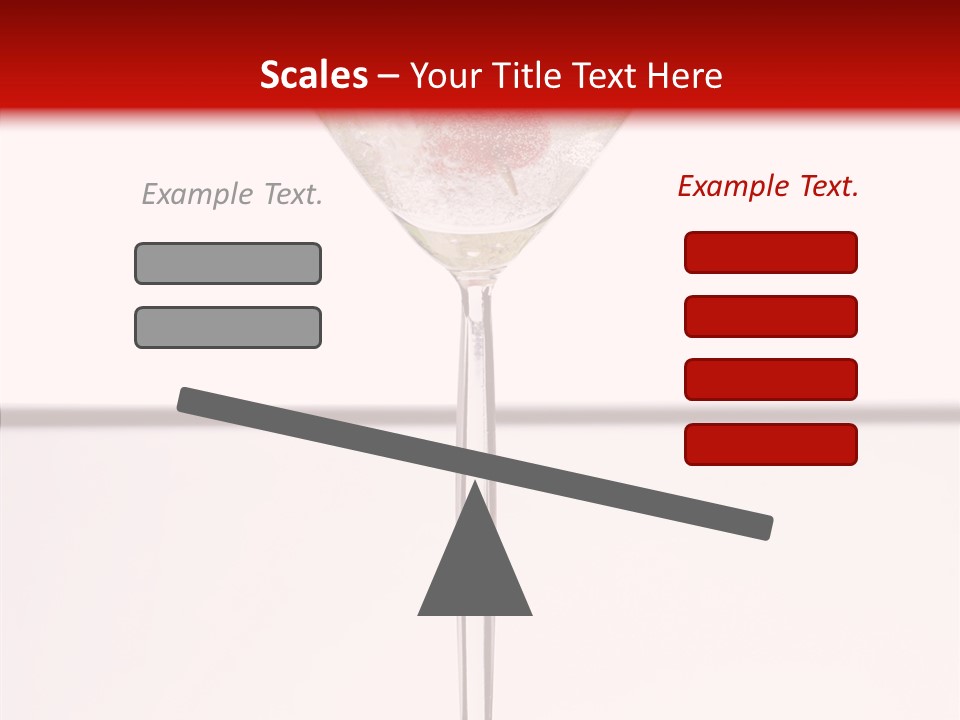 Liquid Drink Cocktail PowerPoint Template