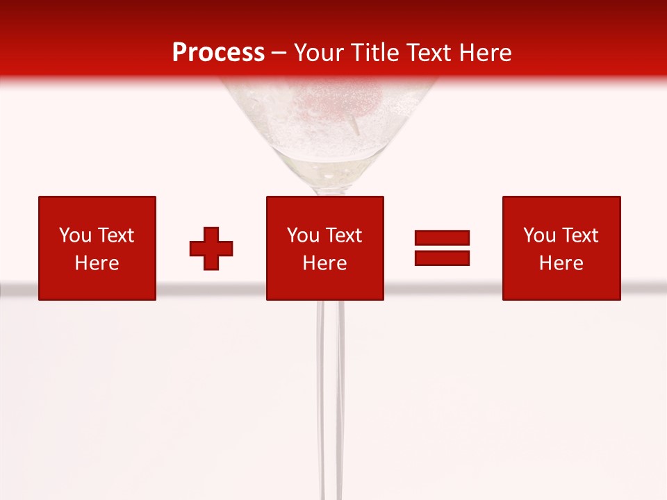 Liquid Drink Cocktail PowerPoint Template