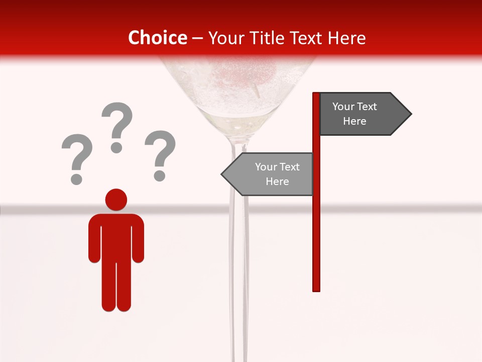 Liquid Drink Cocktail PowerPoint Template