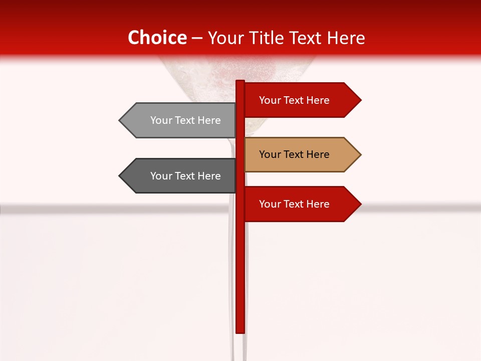 Liquid Drink Cocktail PowerPoint Template