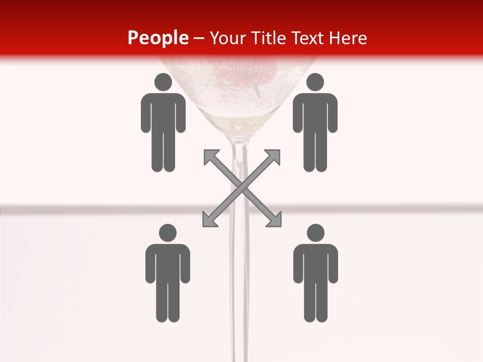 Liquid Drink Cocktail PowerPoint Template