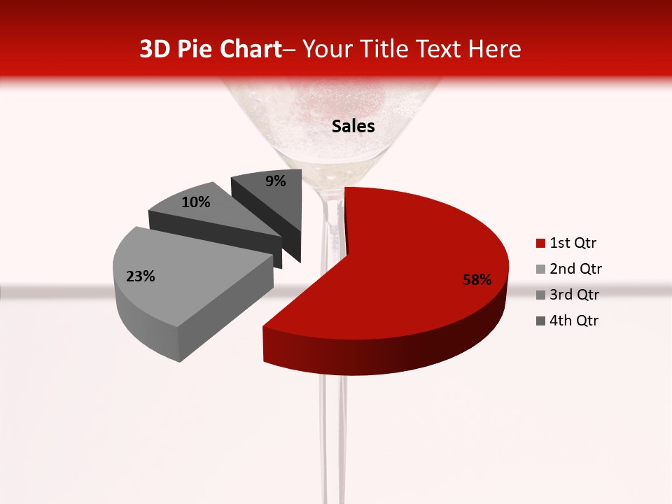 Liquid Drink Cocktail PowerPoint Template