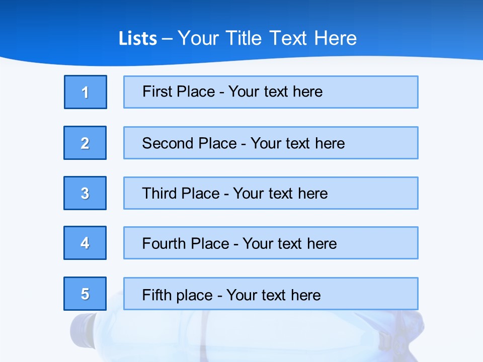 Reflection Three Pure PowerPoint Template