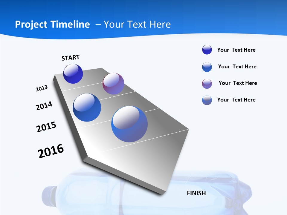 Reflection Three Pure PowerPoint Template