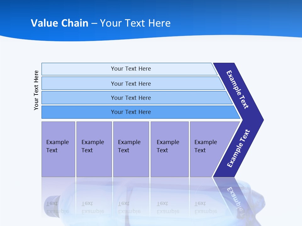 Reflection Three Pure PowerPoint Template