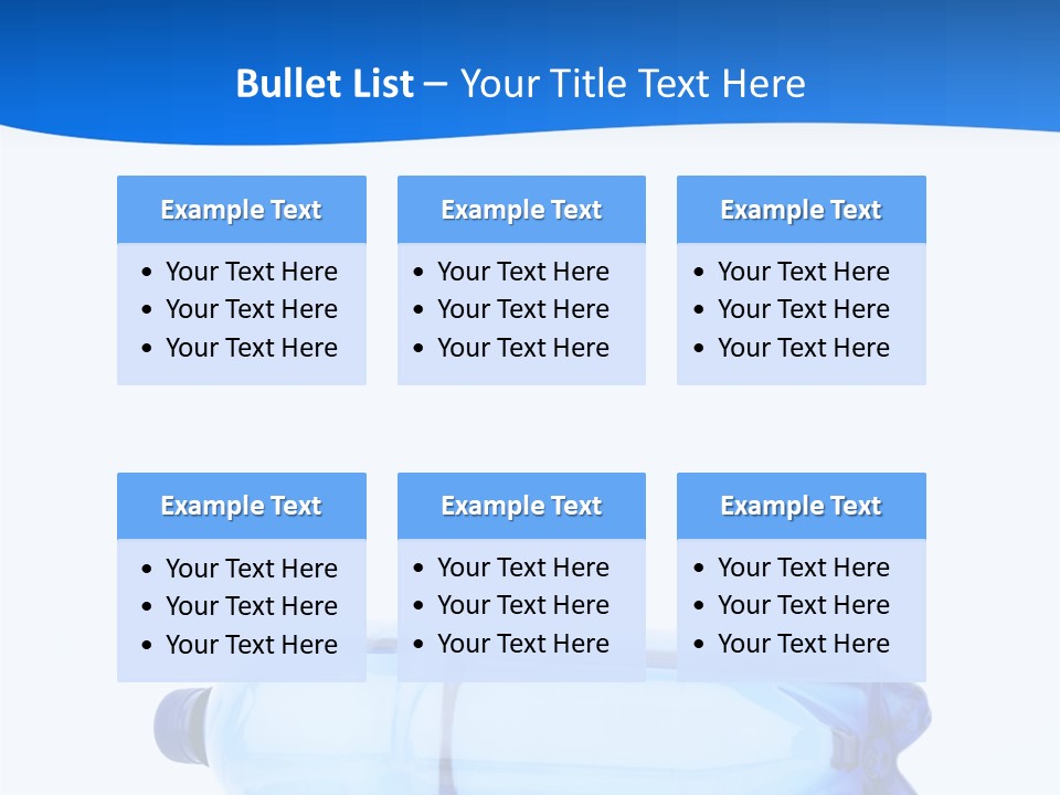 Reflection Three Pure PowerPoint Template