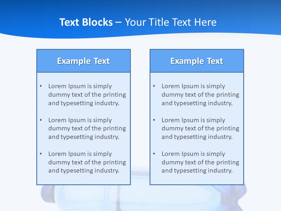 Reflection Three Pure PowerPoint Template