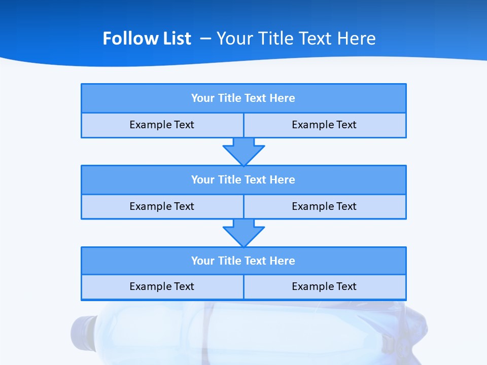 Reflection Three Pure PowerPoint Template