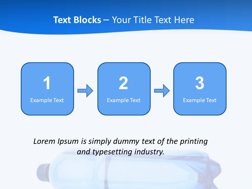 Reflection Three Pure PowerPoint Template