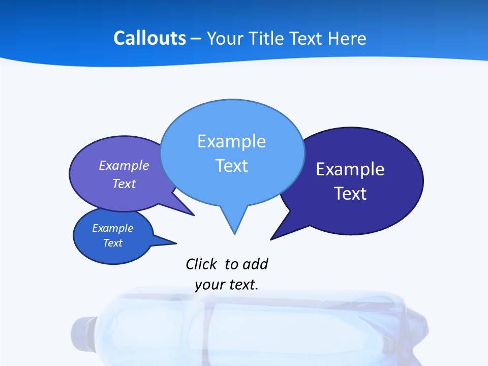 Reflection Three Pure PowerPoint Template