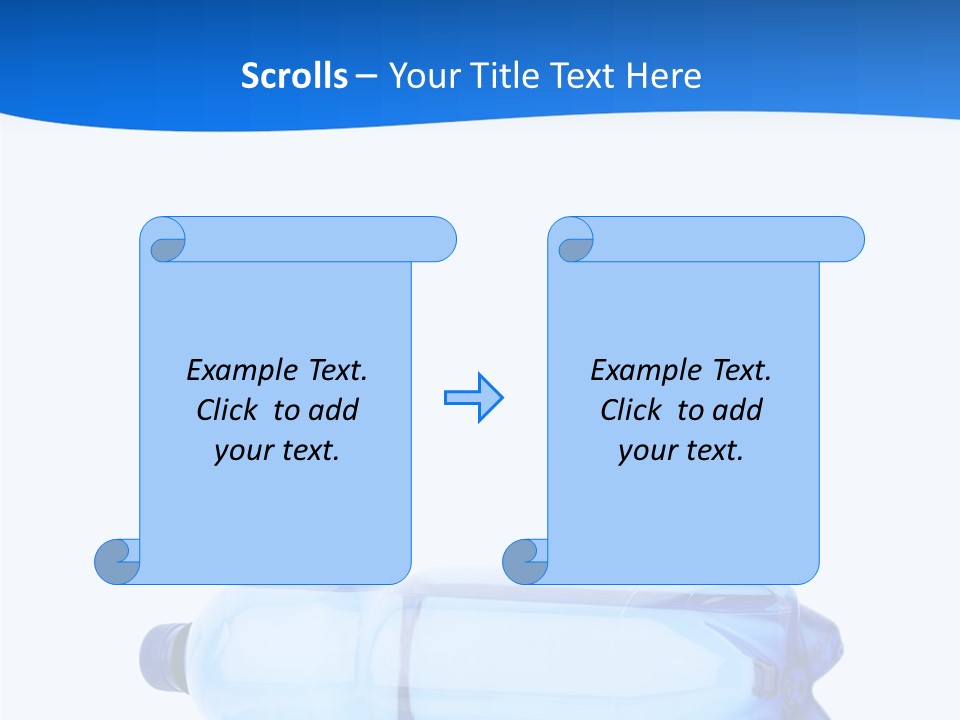 Reflection Three Pure PowerPoint Template
