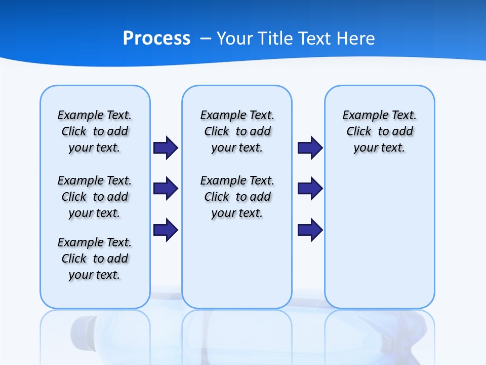 Reflection Three Pure PowerPoint Template