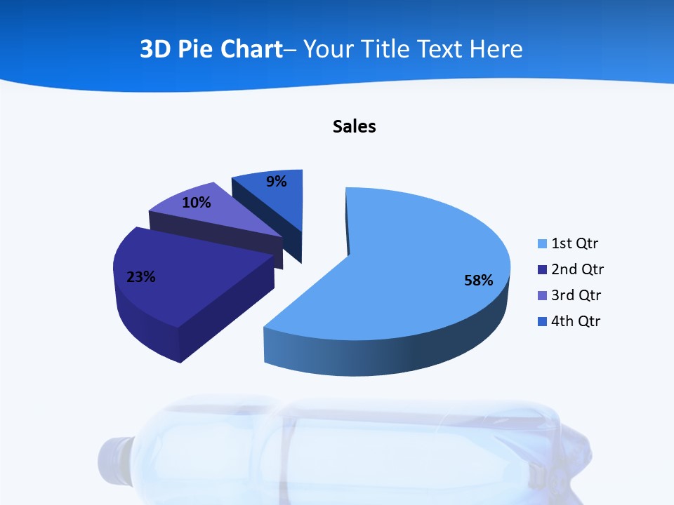 Reflection Three Pure PowerPoint Template
