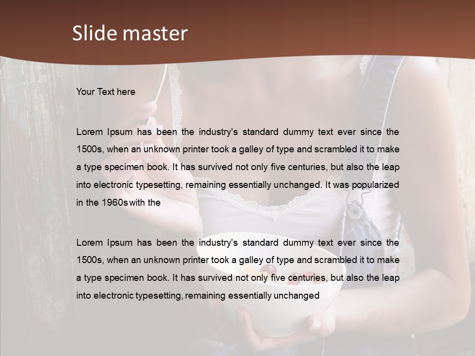 Humor Conference Happy PowerPoint Template