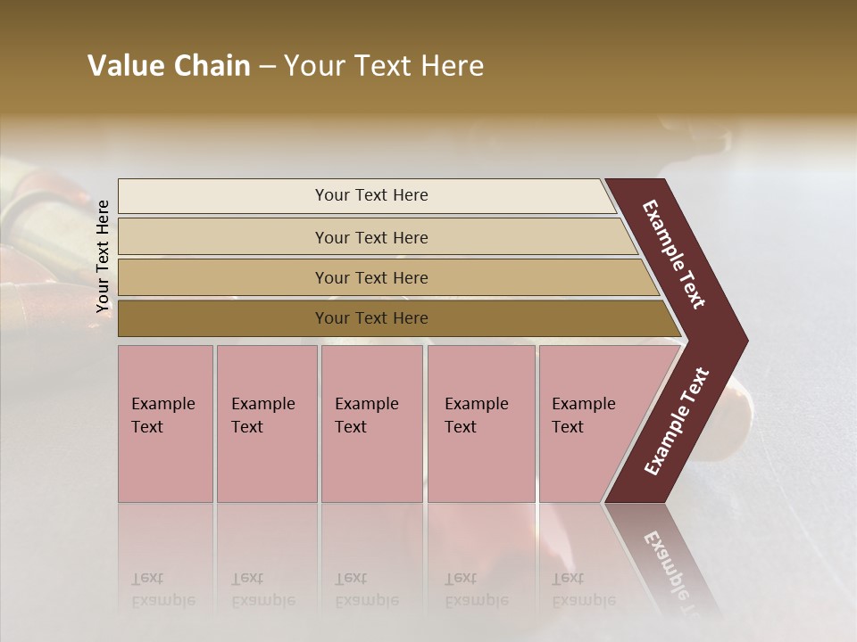 Ammunition Revolver Pistol PowerPoint Template