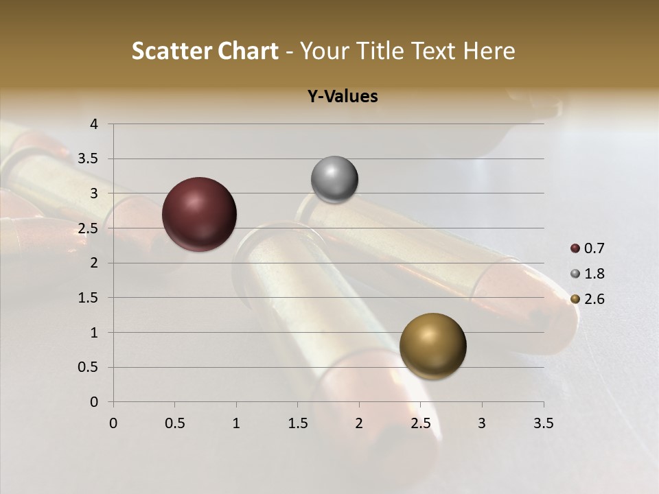 Ammunition Revolver Pistol PowerPoint Template