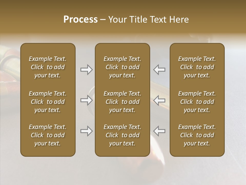Ammunition Revolver Pistol PowerPoint Template