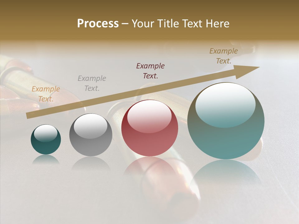 Ammunition Revolver Pistol PowerPoint Template