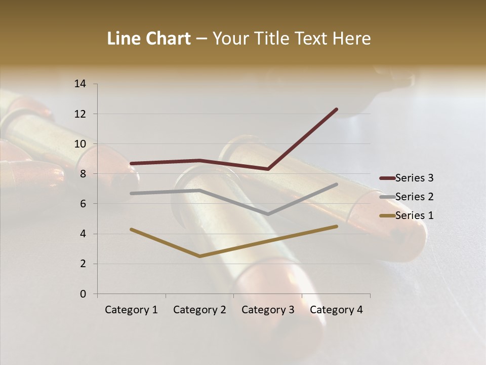 Ammunition Revolver Pistol PowerPoint Template