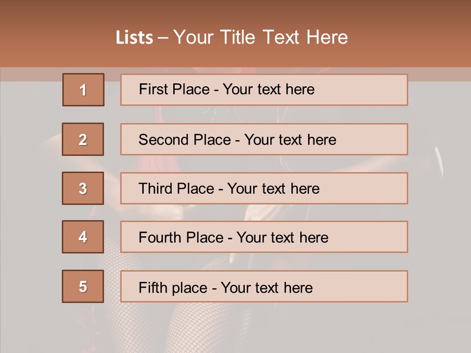 Vogue Slim Glamour PowerPoint Template