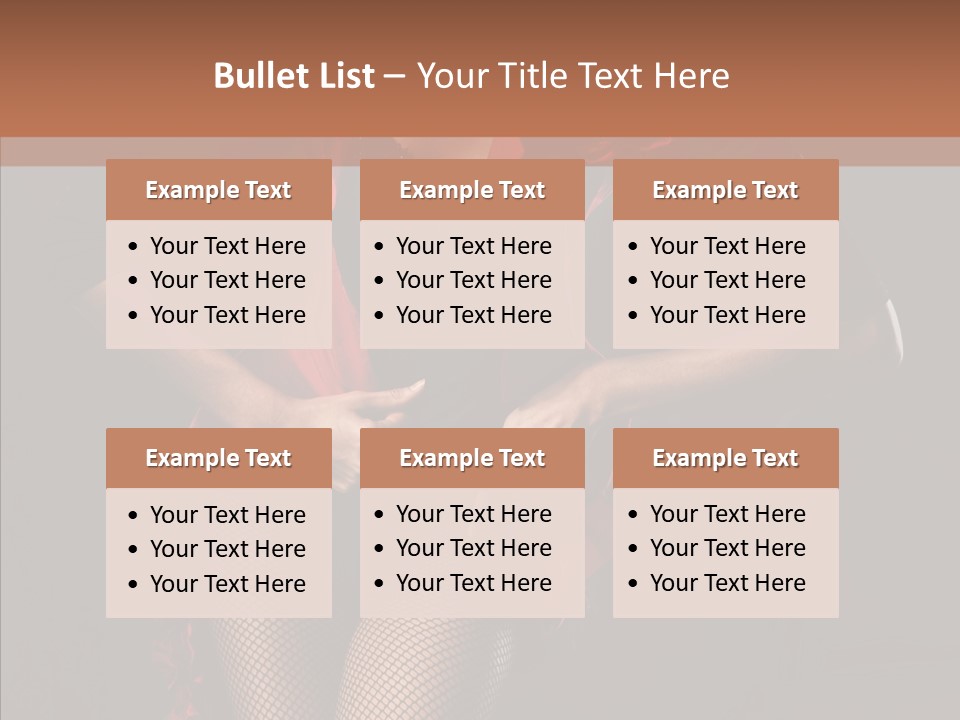 Vogue Slim Glamour PowerPoint Template