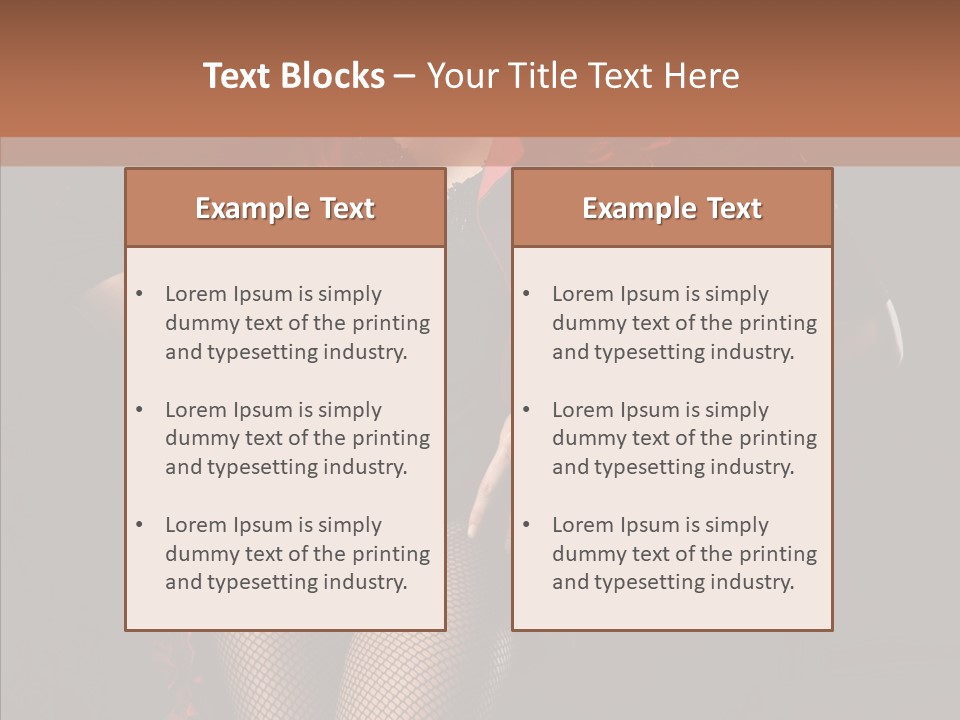 Vogue Slim Glamour PowerPoint Template