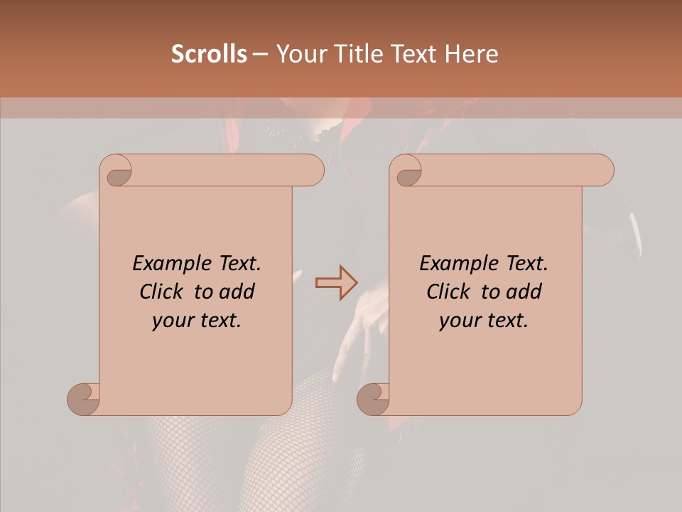 Vogue Slim Glamour PowerPoint Template