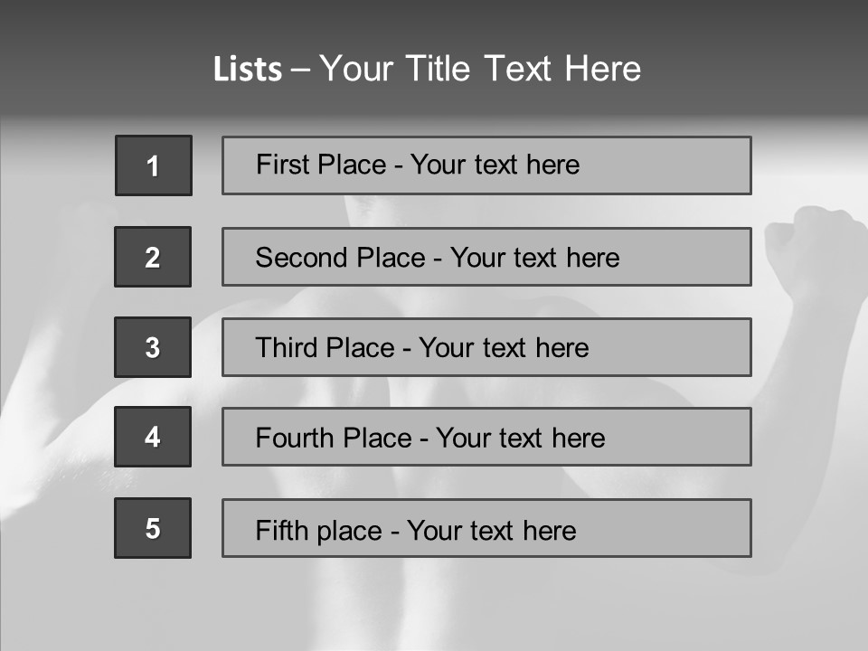 Active Fitness Fantastic PowerPoint Template
