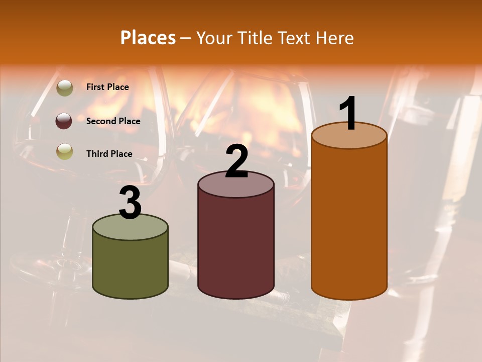 Bar Ashtray Smoke PowerPoint Template